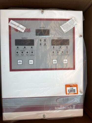 CONCOA IntelliSwitch II 538 Series Automatic Gas Switchover