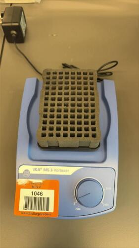 IKA MS 3 B Vortex Mixer, Agilent Co-Branded