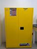 Justrite Sure-Grip EX 45 Gallon Flammable Liquid Storage Cabinet