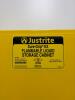 Justrite Sure-Grip EX 45 Gallon Flammable Liquid Storage Cabinet - 2