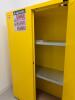 Justrite Sure-Grip EX 45 Gallon Flammable Liquid Storage Cabinet - 4
