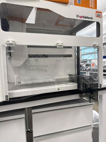 SPT Labtech Apricot Designs DC1-PE Liquid Handling Workstation