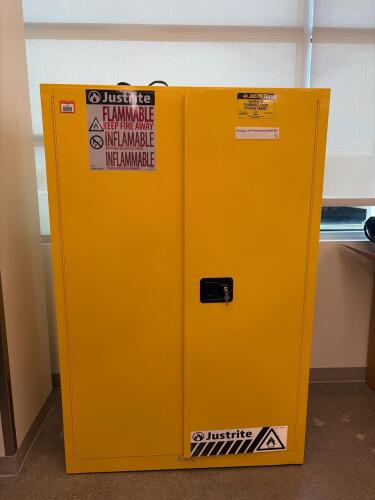 Justrite 45-Gallon Flammable Liquid Storage Cabinet